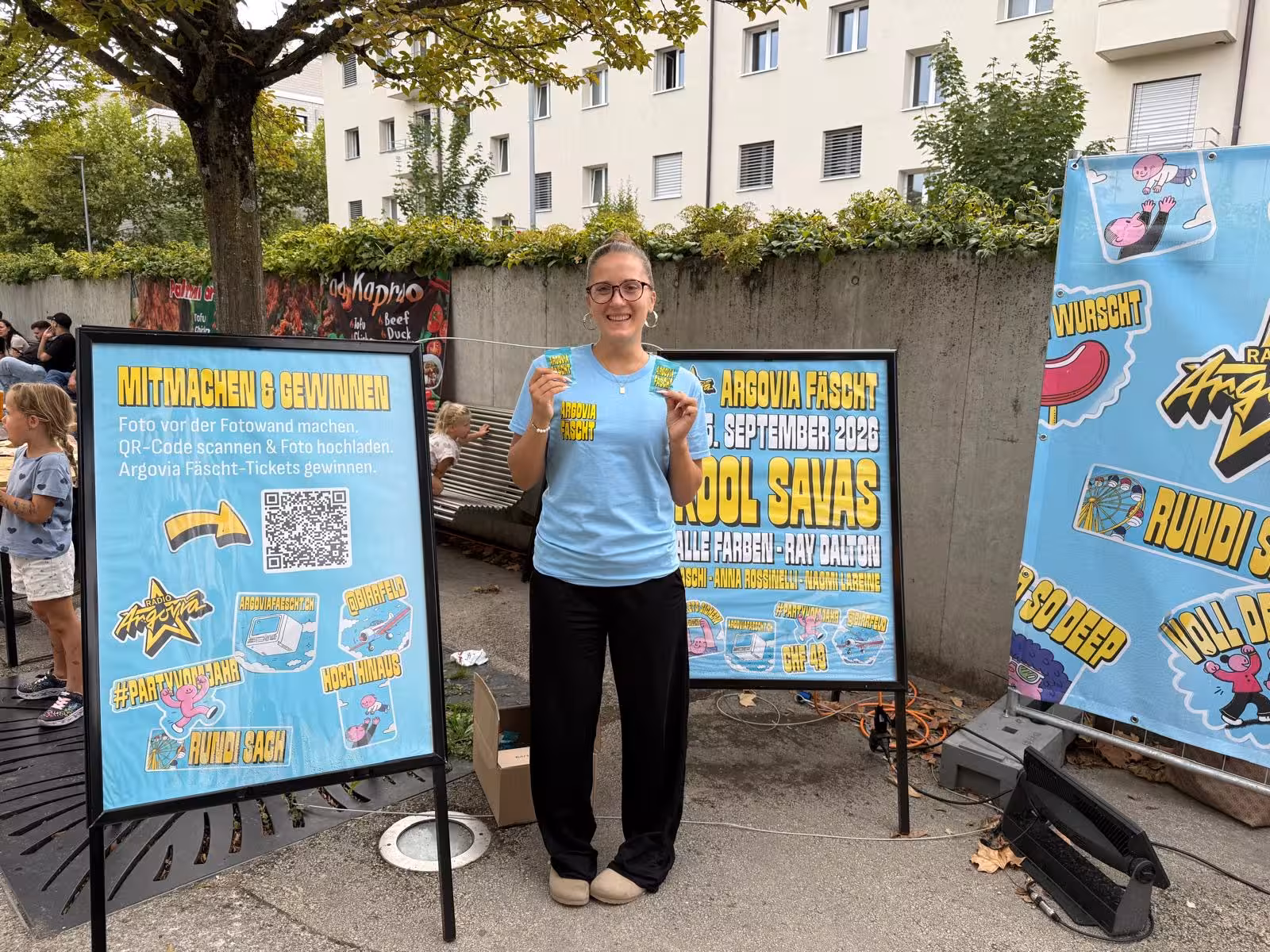 Argovia Fäscht Sampling am Brugger Stadtfest - Thumbnail 2